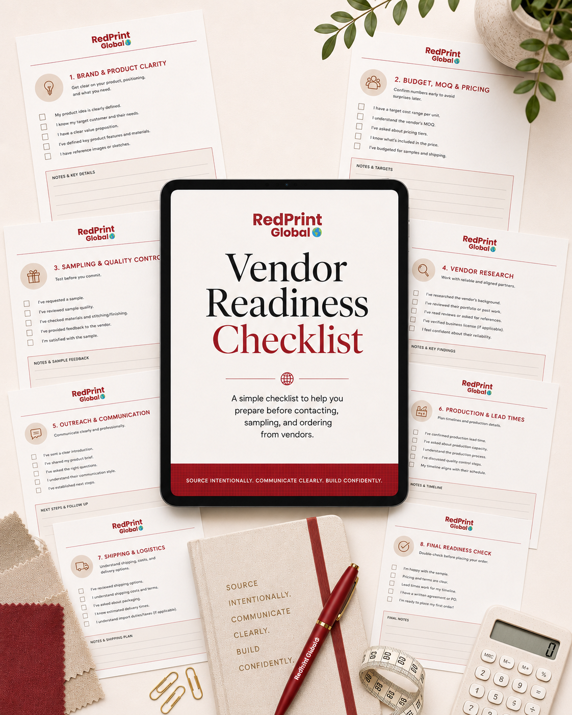 Vendor Readiness Checklist