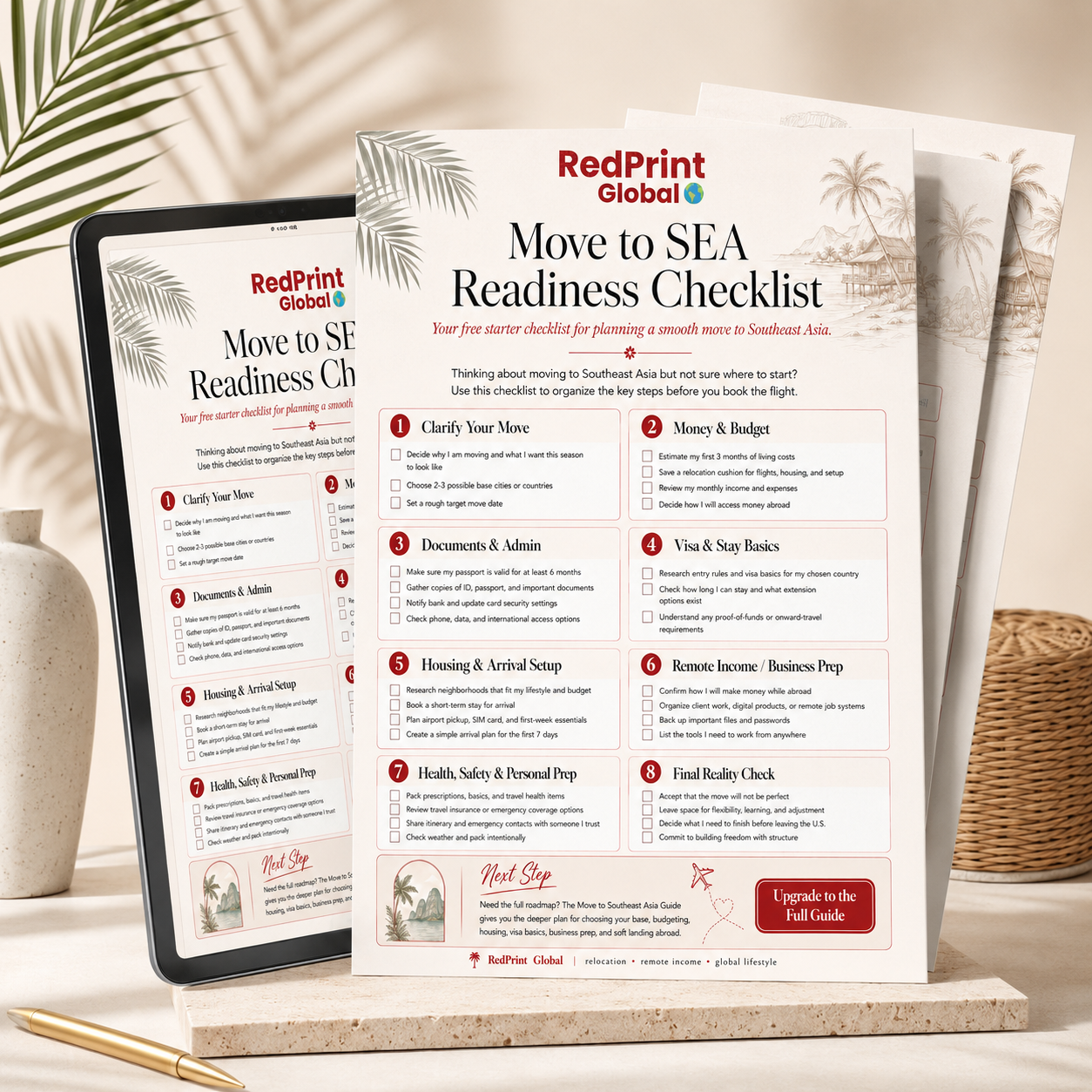 Move to South East Asia Readiness Checklist